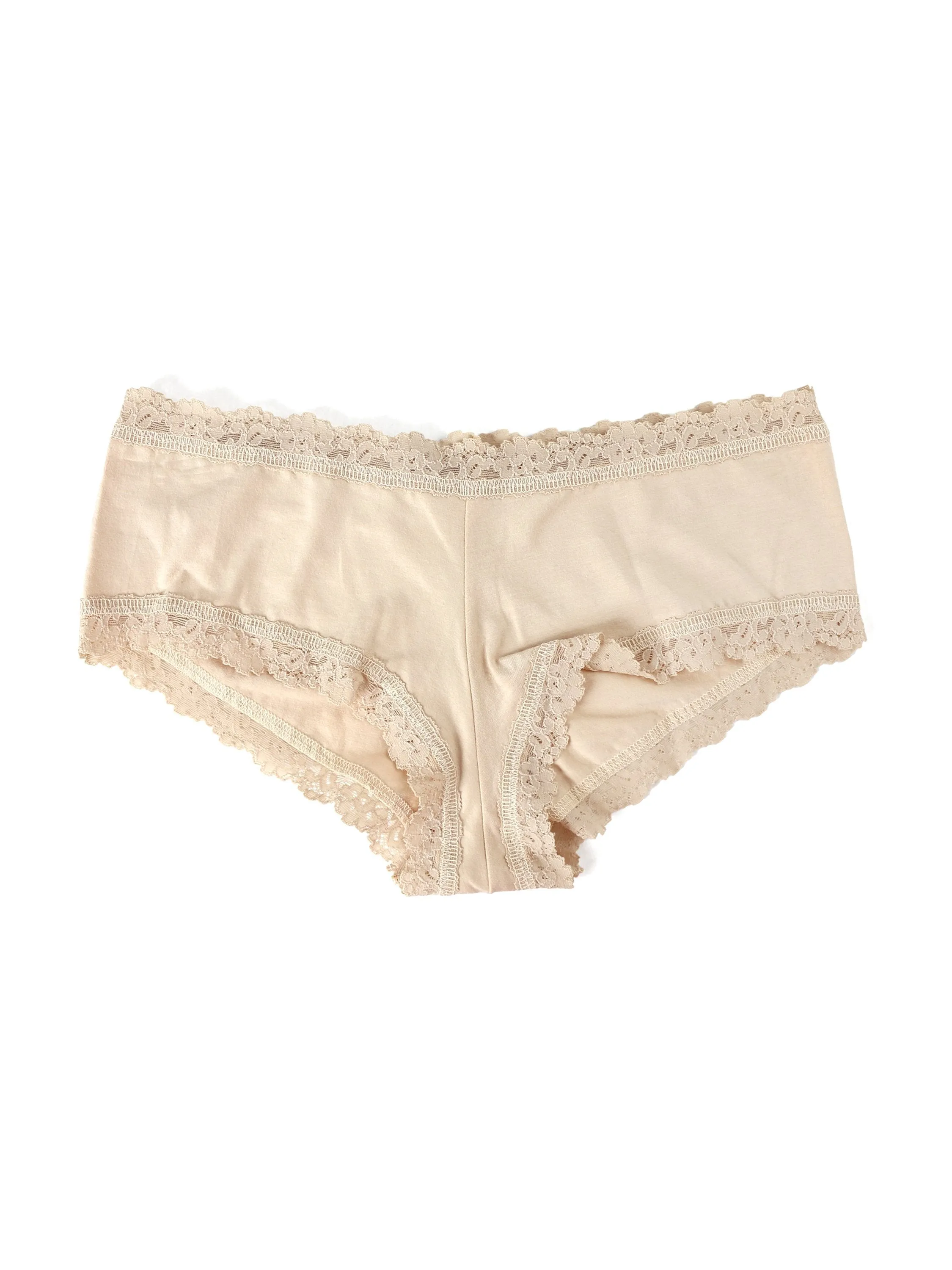 Supima® Cotton Boyshort Chai sold by Hanky Panky