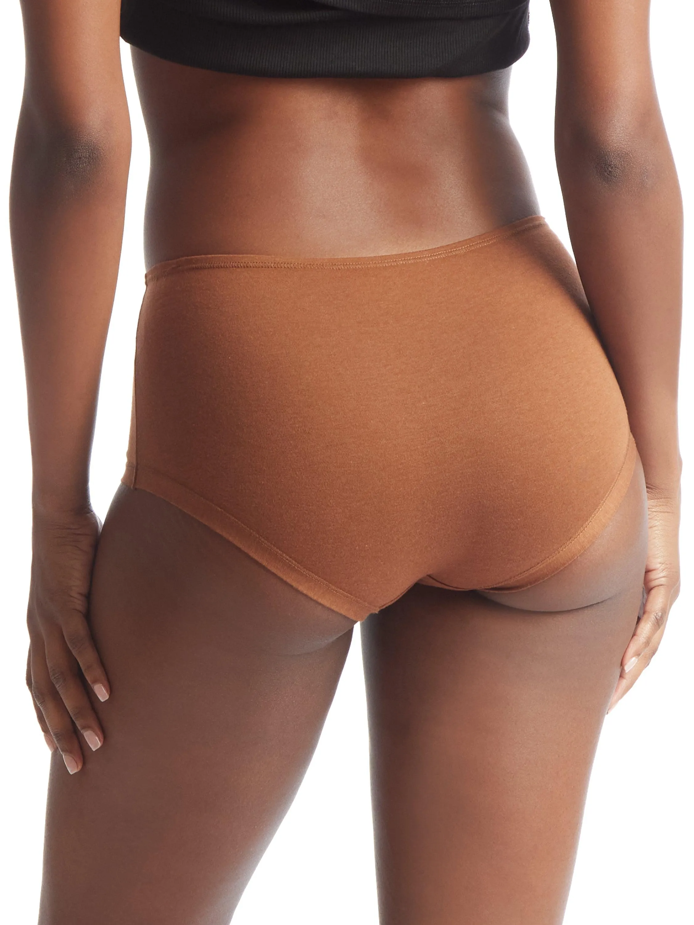 PlayStretch™ Boyshort Macchiato Brown sold by Hanky Panky product image thumbnail 3