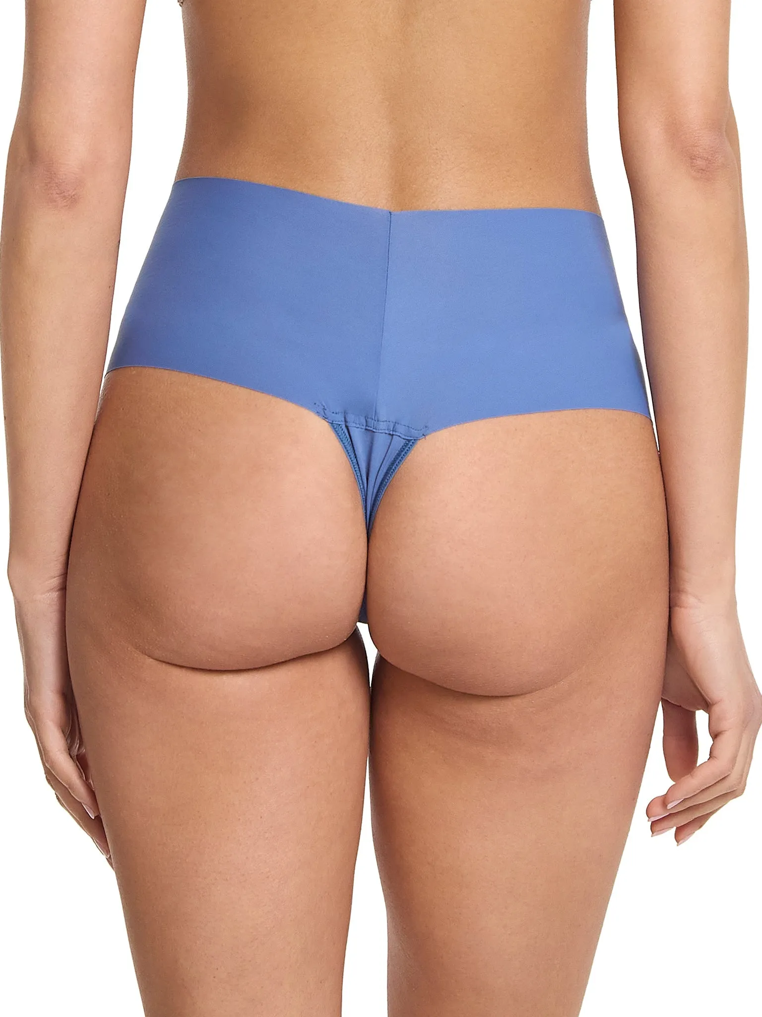 BreatheSoft® High Rise Thong Rainy Day Blue Black Friday Sale sold by Hanky Panky product image thumbnail 2