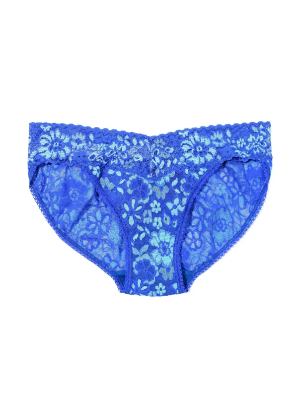 Daily Lace™ Cross-dye V-Kini Bring Blueberries Blue Sale sold by Hanky Panky