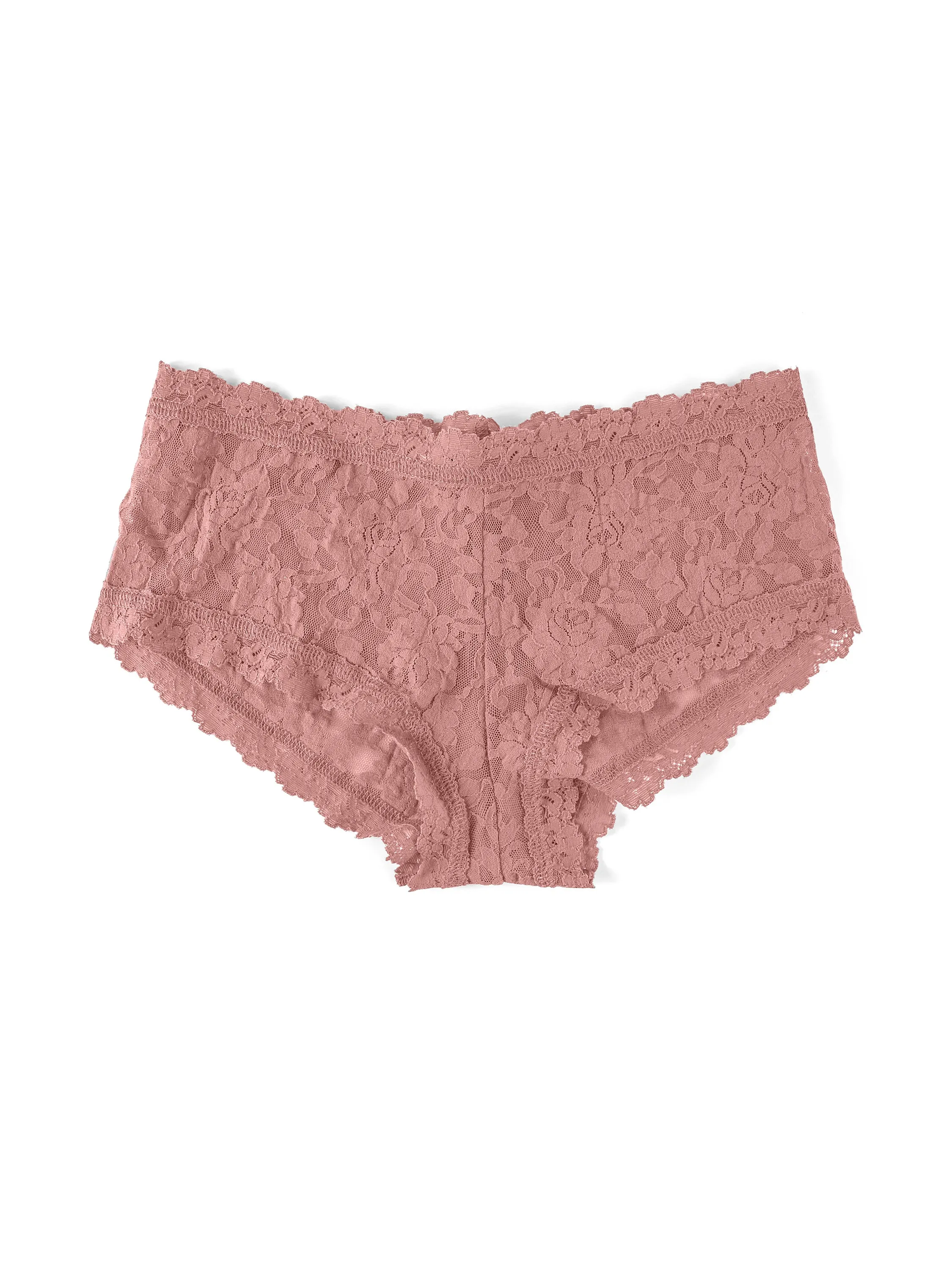 Signature Lace Boyshort Desert Rose Pink sold by Hanky Panky