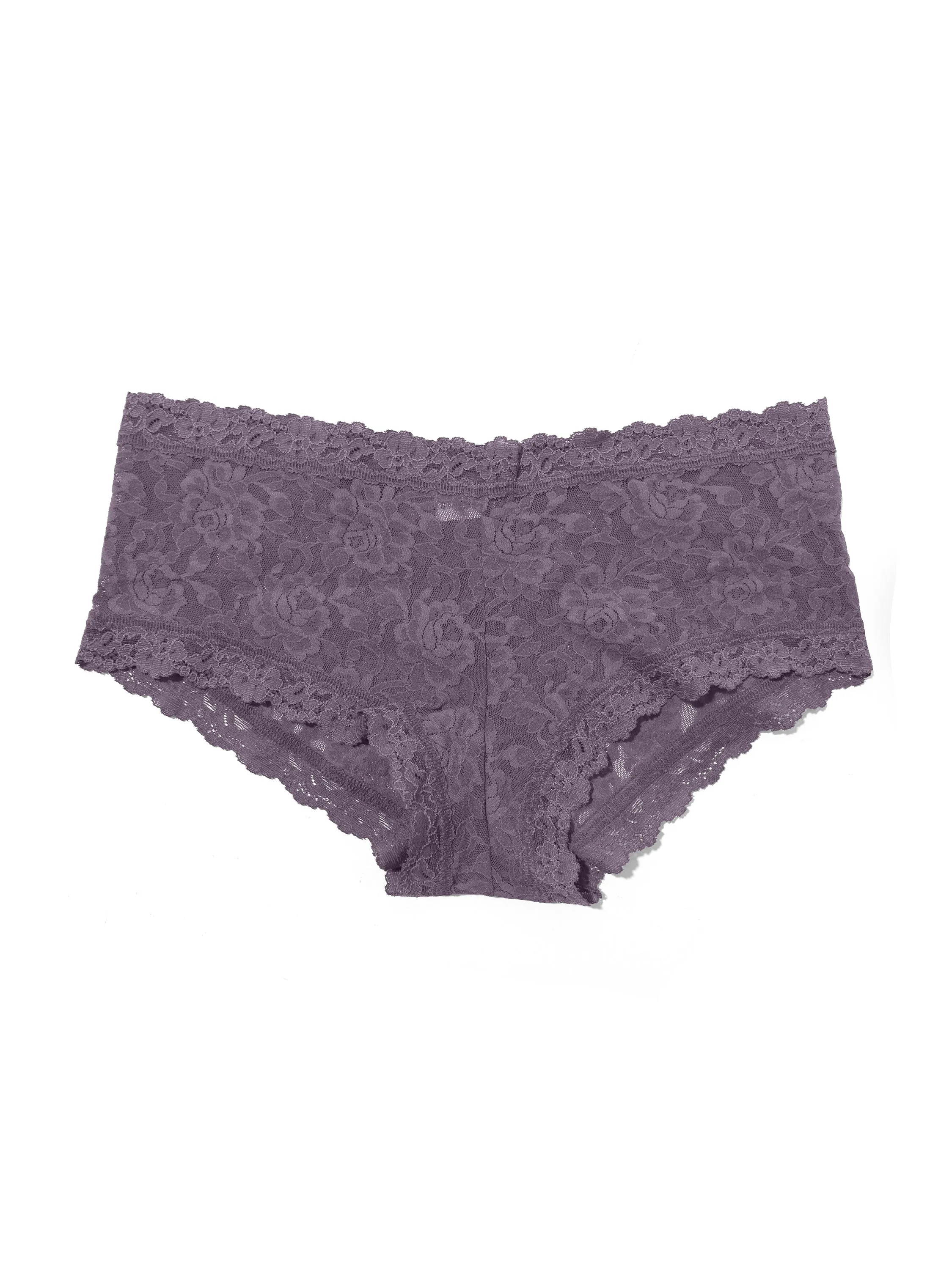Signature Lace Boyshort Dusk Purple sold by Hanky Panky