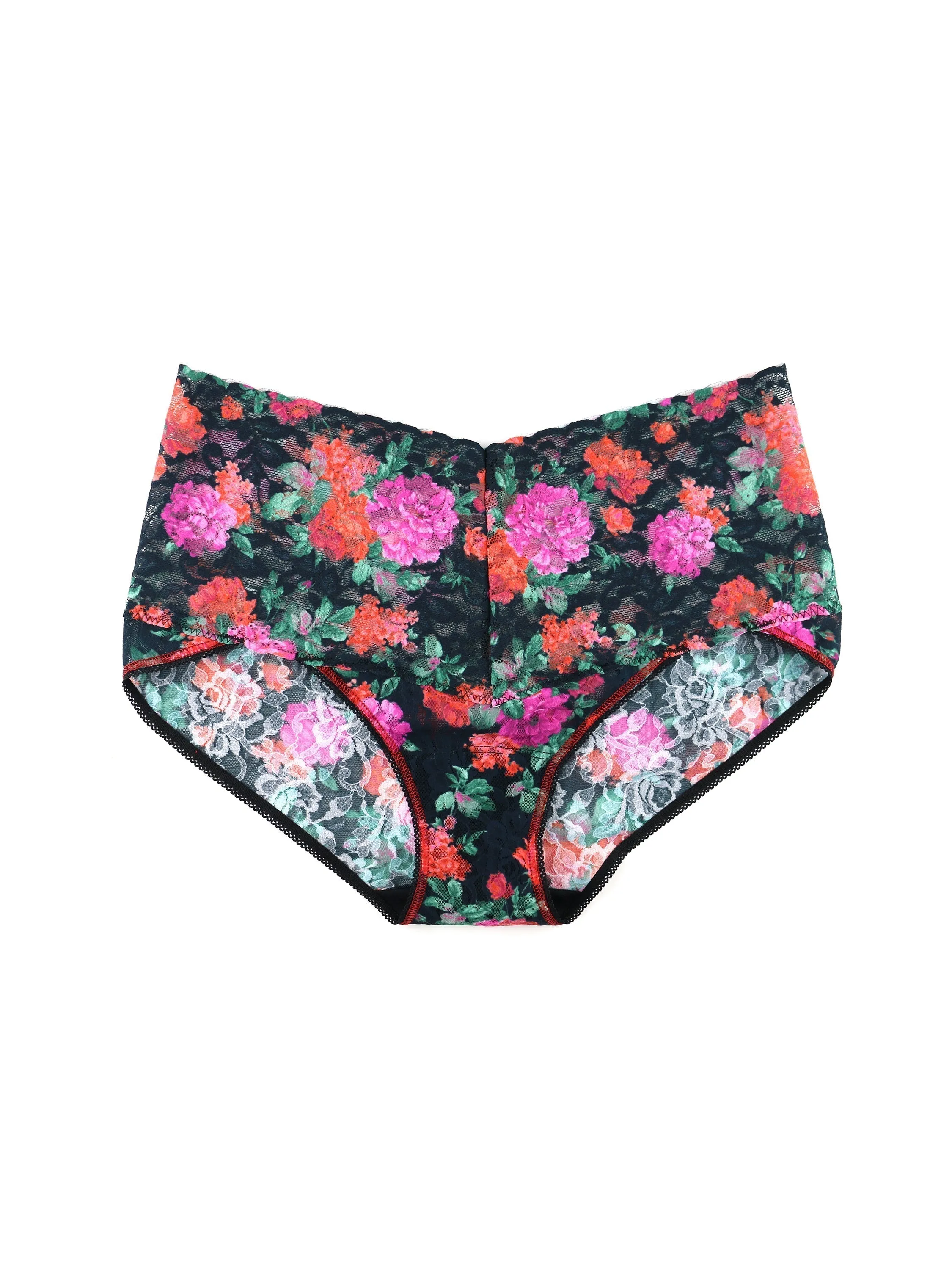Printed Retro Lace V-Kini Autobiography sold by Hanky Panky product image thumbnail 3