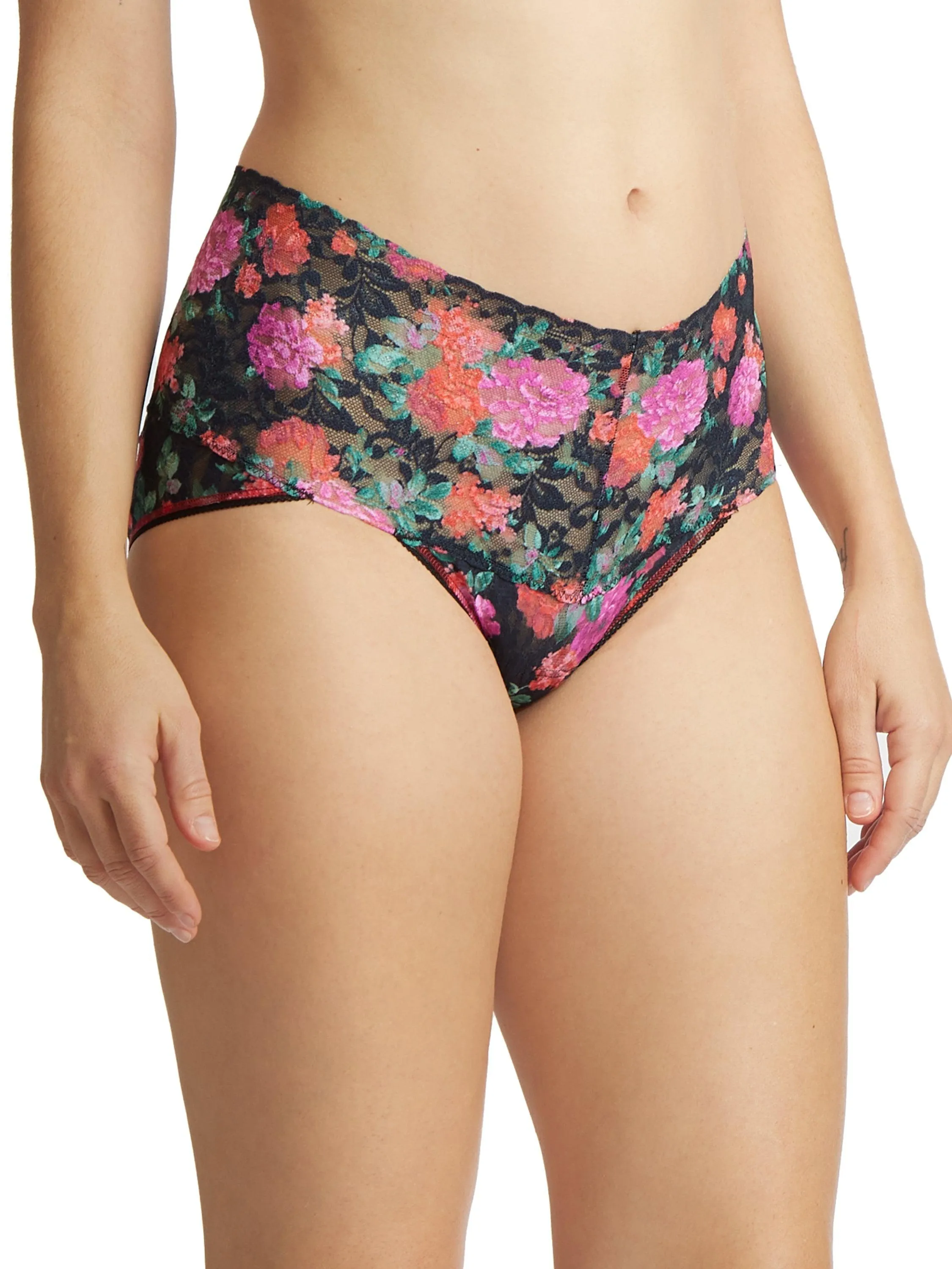 Printed Retro Lace V-Kini Autobiography sold by Hanky Panky product image thumbnail 2