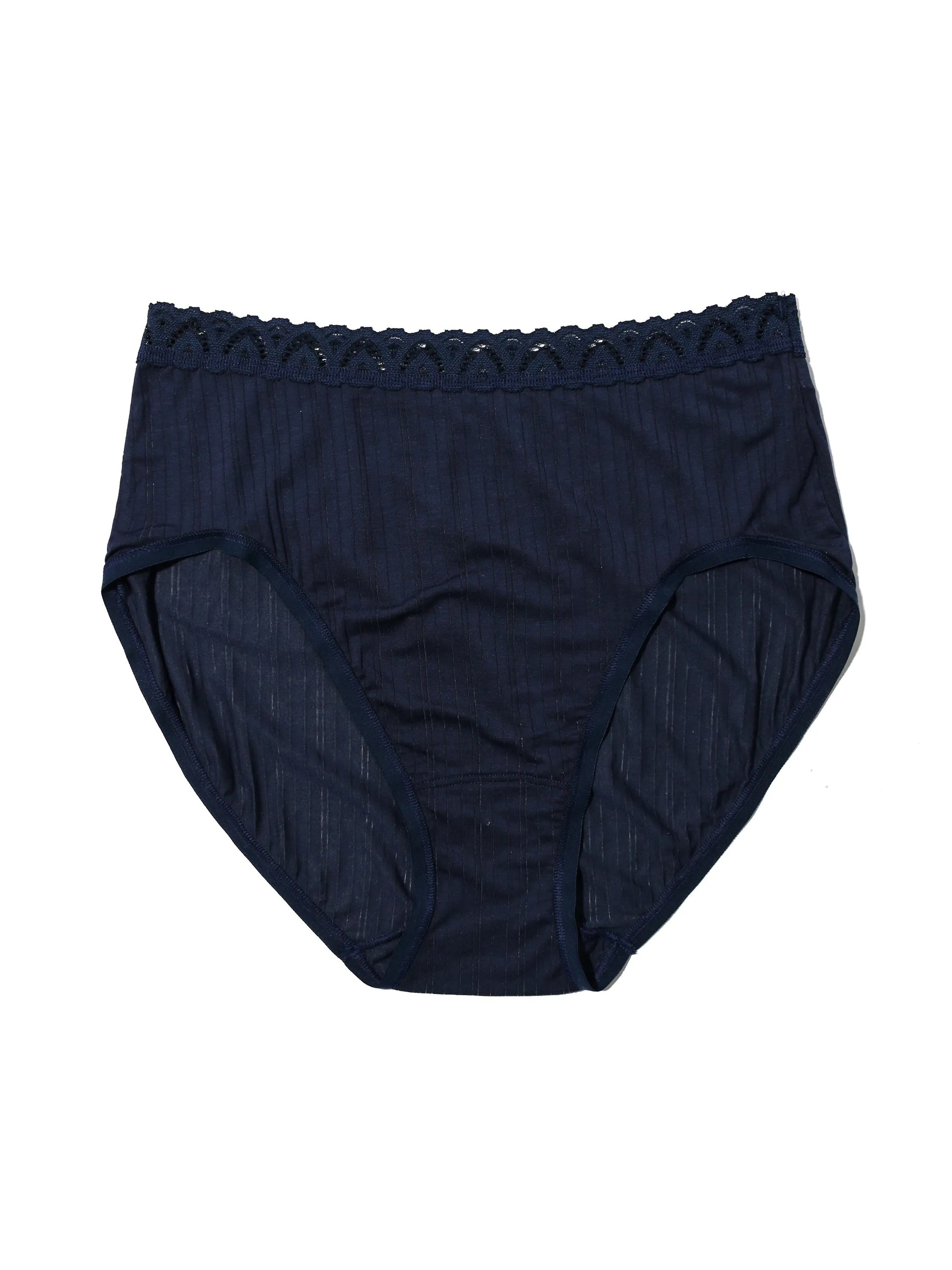 MellowLuxe™ French Brief Bicoastal Blue Sale sold by Hanky Panky