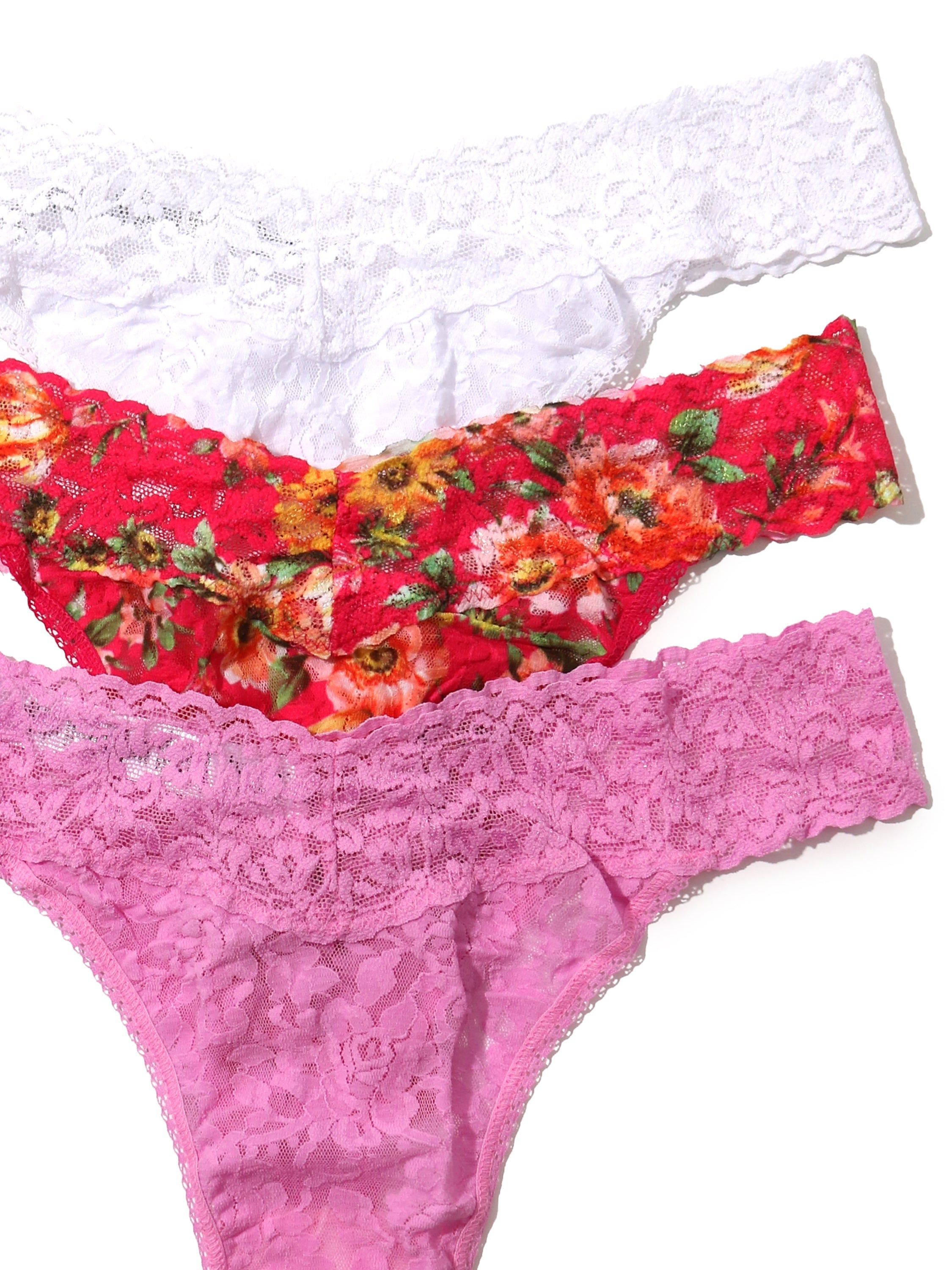 3 Pack Original Rise Thongs Exclusive Sale sold by Hanky Panky product image thumbnail 2