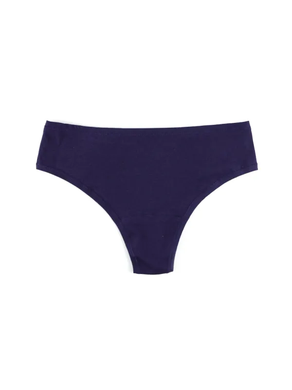 PlayStretch™ Natural Rise Thong Concord Purple sold by Hanky Panky