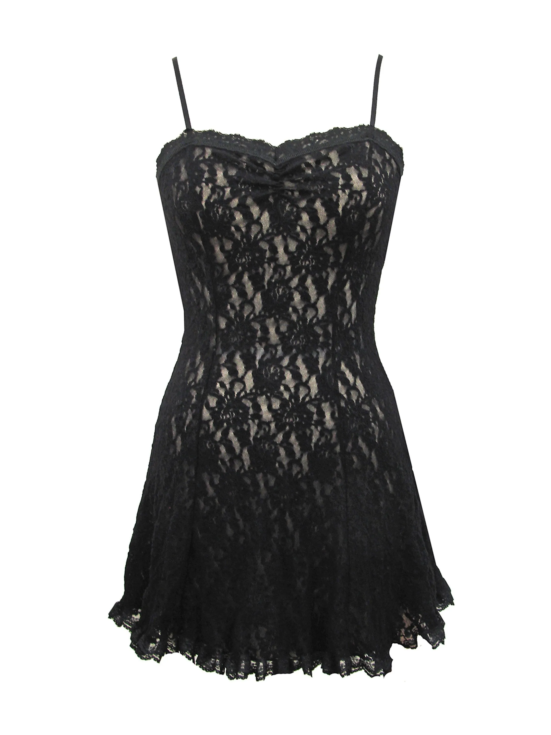 Signature Lace® Cigarette Girl Chemise Black sold by Hanky Panky product image thumbnail 2