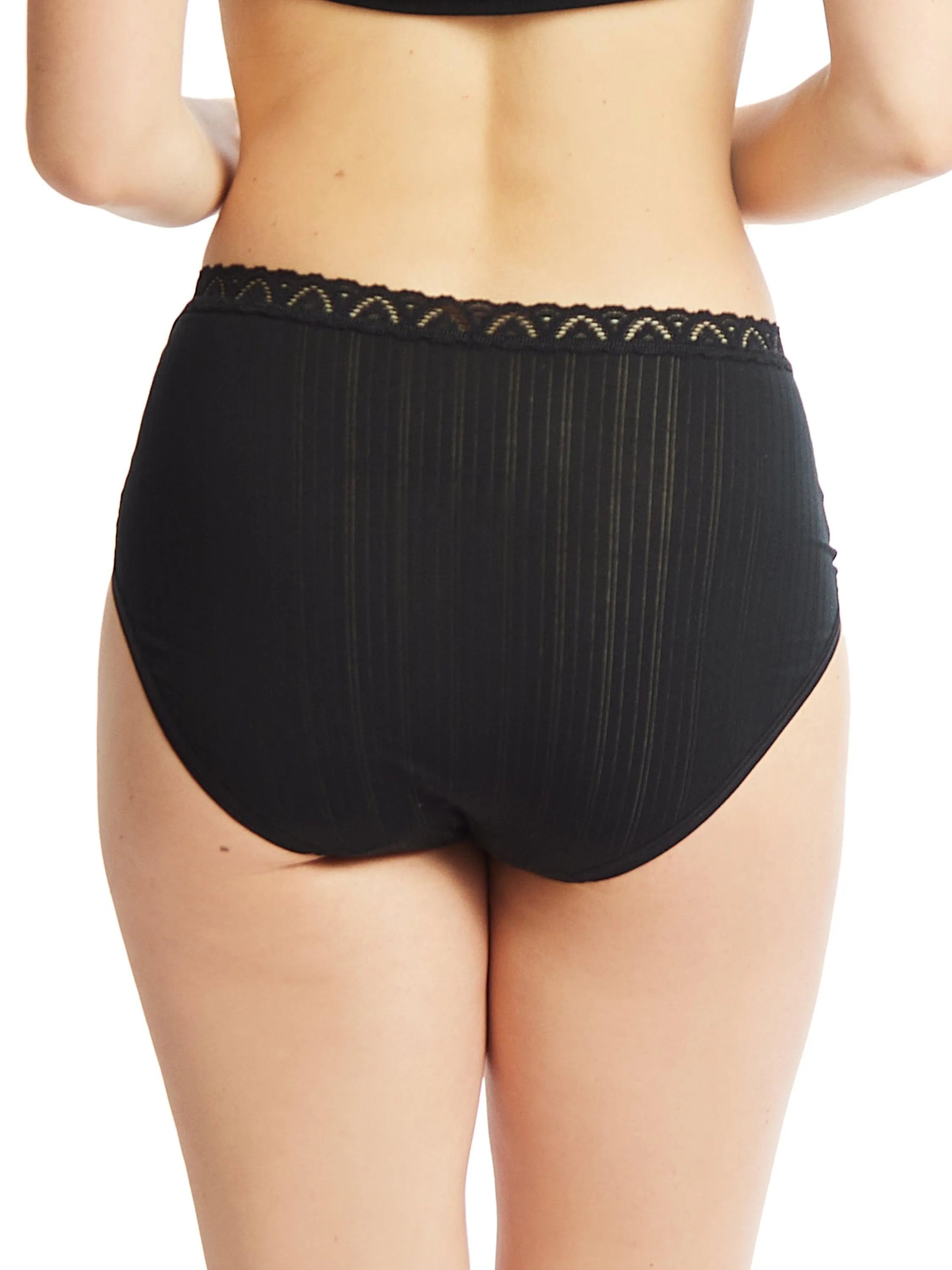 MellowLuxe™ French Brief Black Black Friday Sale sold by Hanky Panky product image thumbnail 2