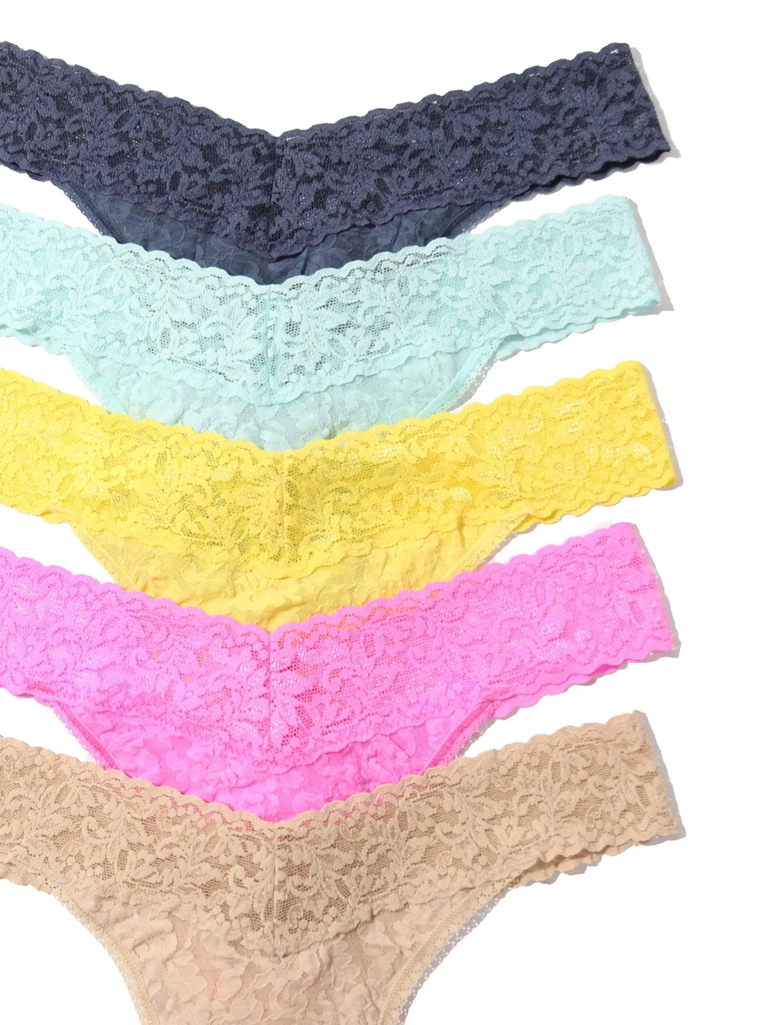 5 Pack Signature Lace Original Rise Thongs In Printed Box Sale sold by Hanky Panky product image thumbnail 2