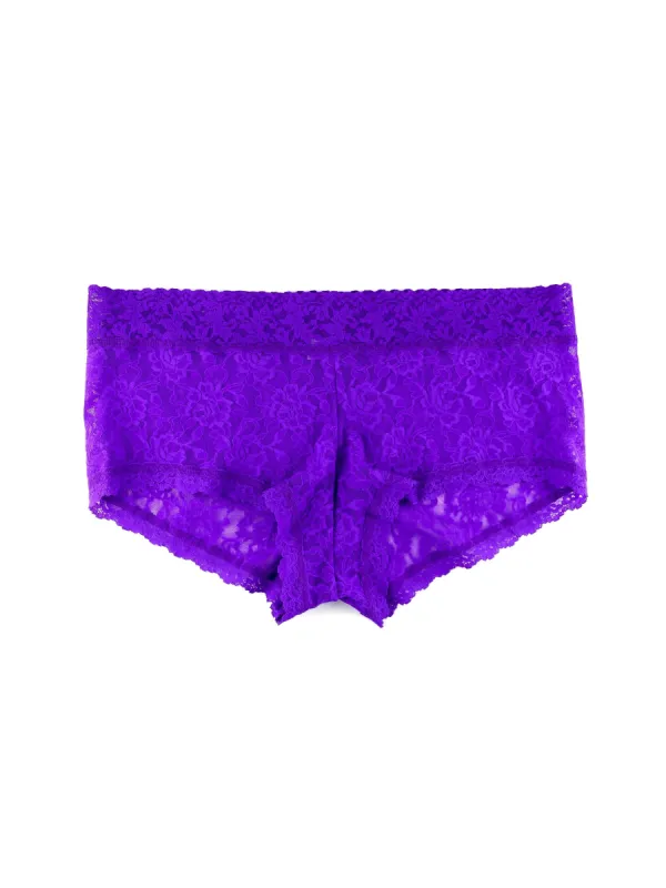 Plus Size Signature Lace Boyshort Sale sold by Hanky Panky