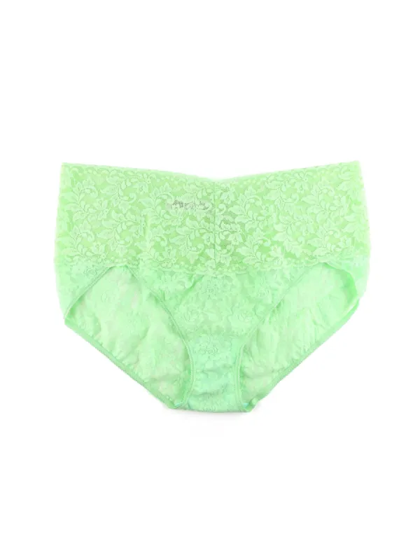 Plus Size Retro Lace V-kini Sale sold by Hanky Panky