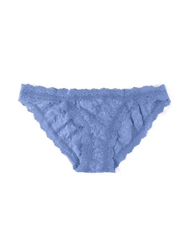 Signature Lace Brazilian Bikini Chambray sold by Hanky Panky