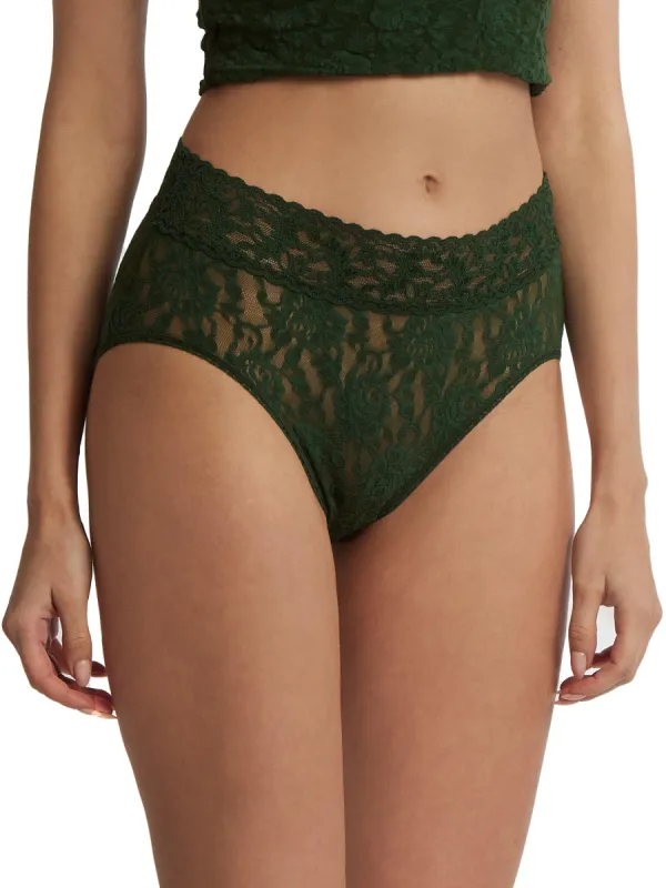 Signature Lace French Brief Vines Green Sale sold by Hanky Panky