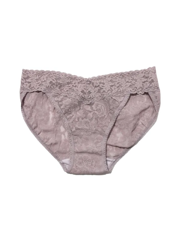 Signature Lace V-Kini Steel Grey Sale sold by Hanky Panky