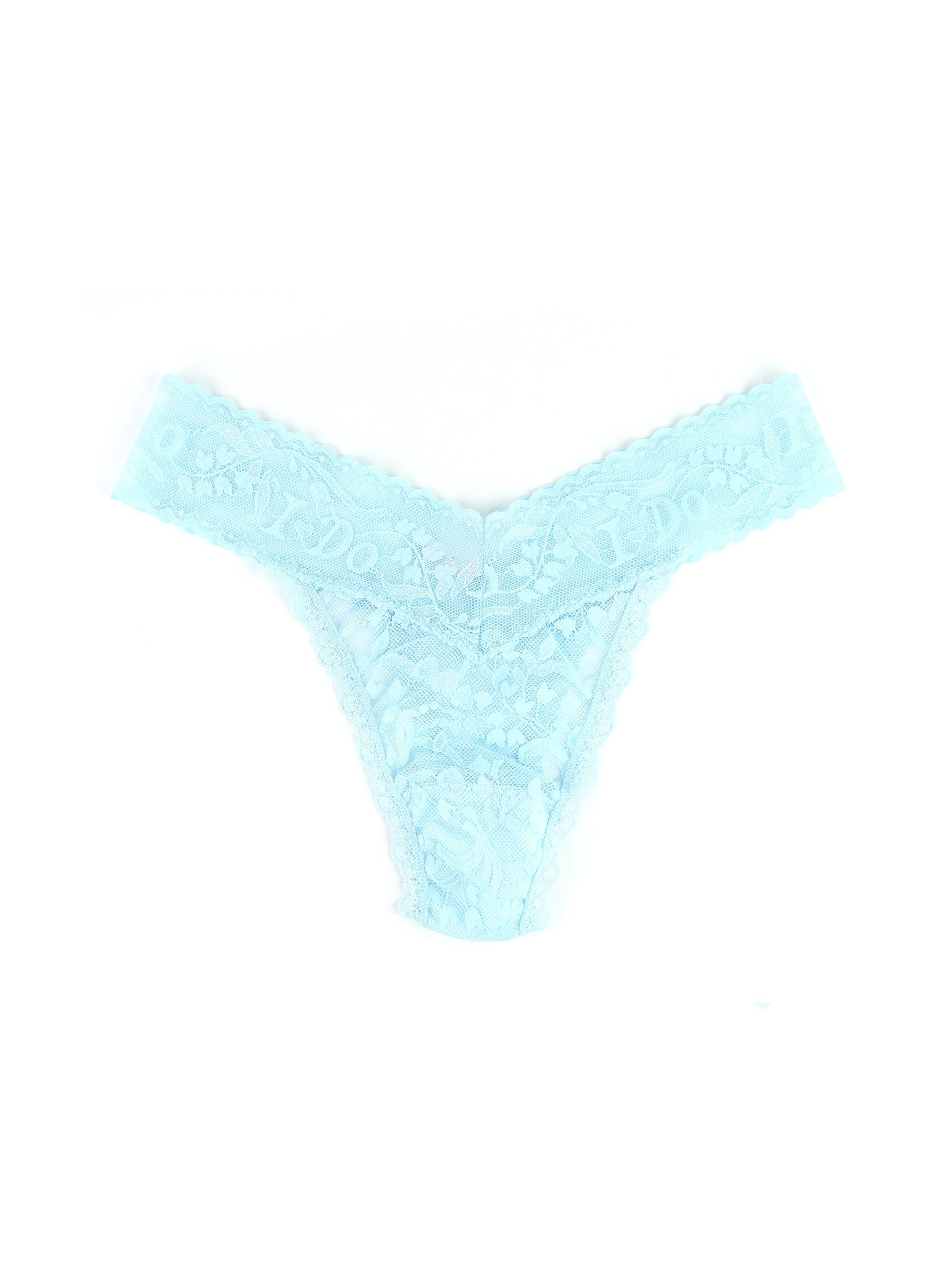 I Do Shimmer Original Rise Thong sold by Hanky Panky product image thumbnail 5
