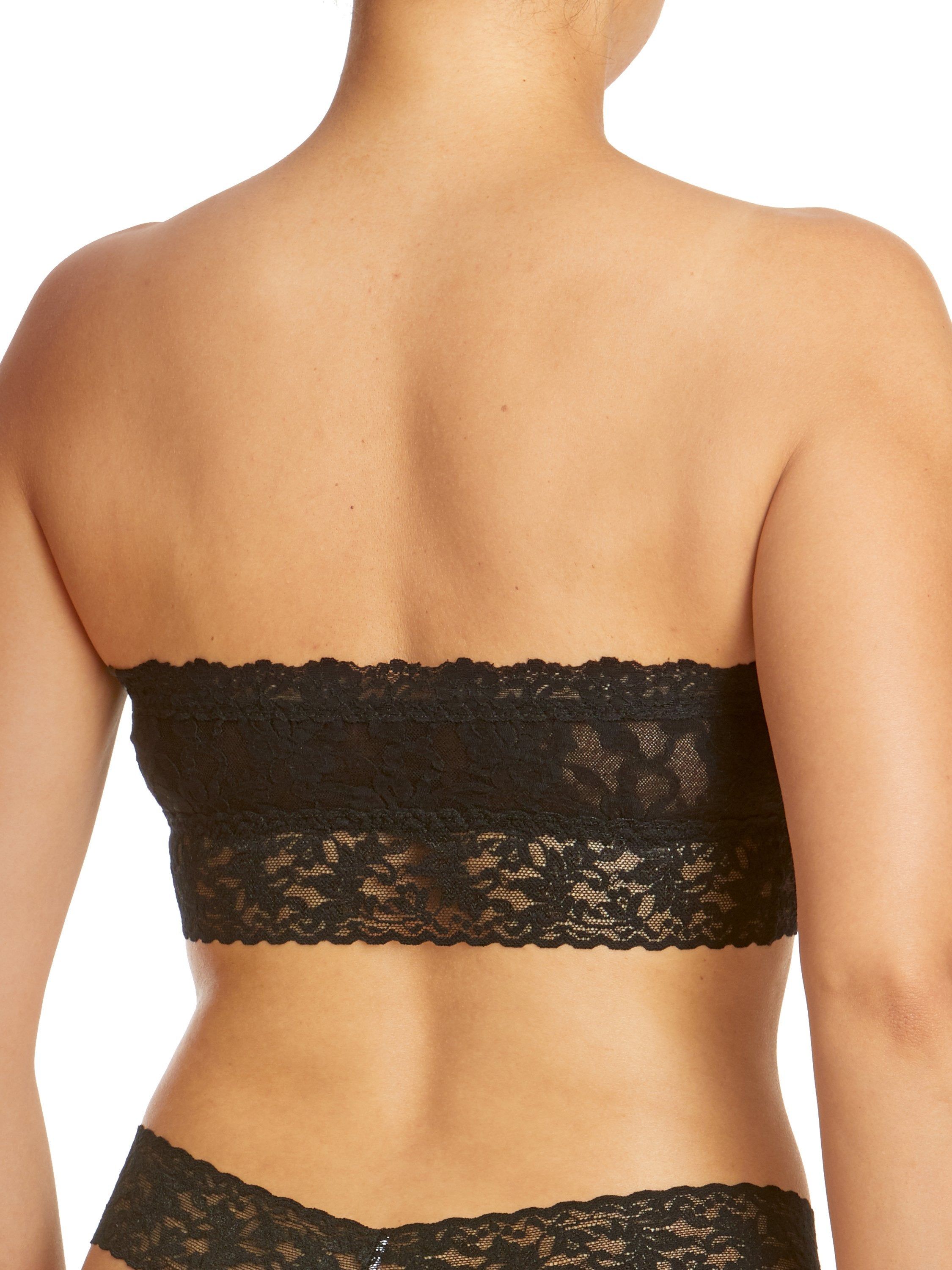 Signature Lace Lined Bandeau Bralette sold by Hanky Panky product image thumbnail 3