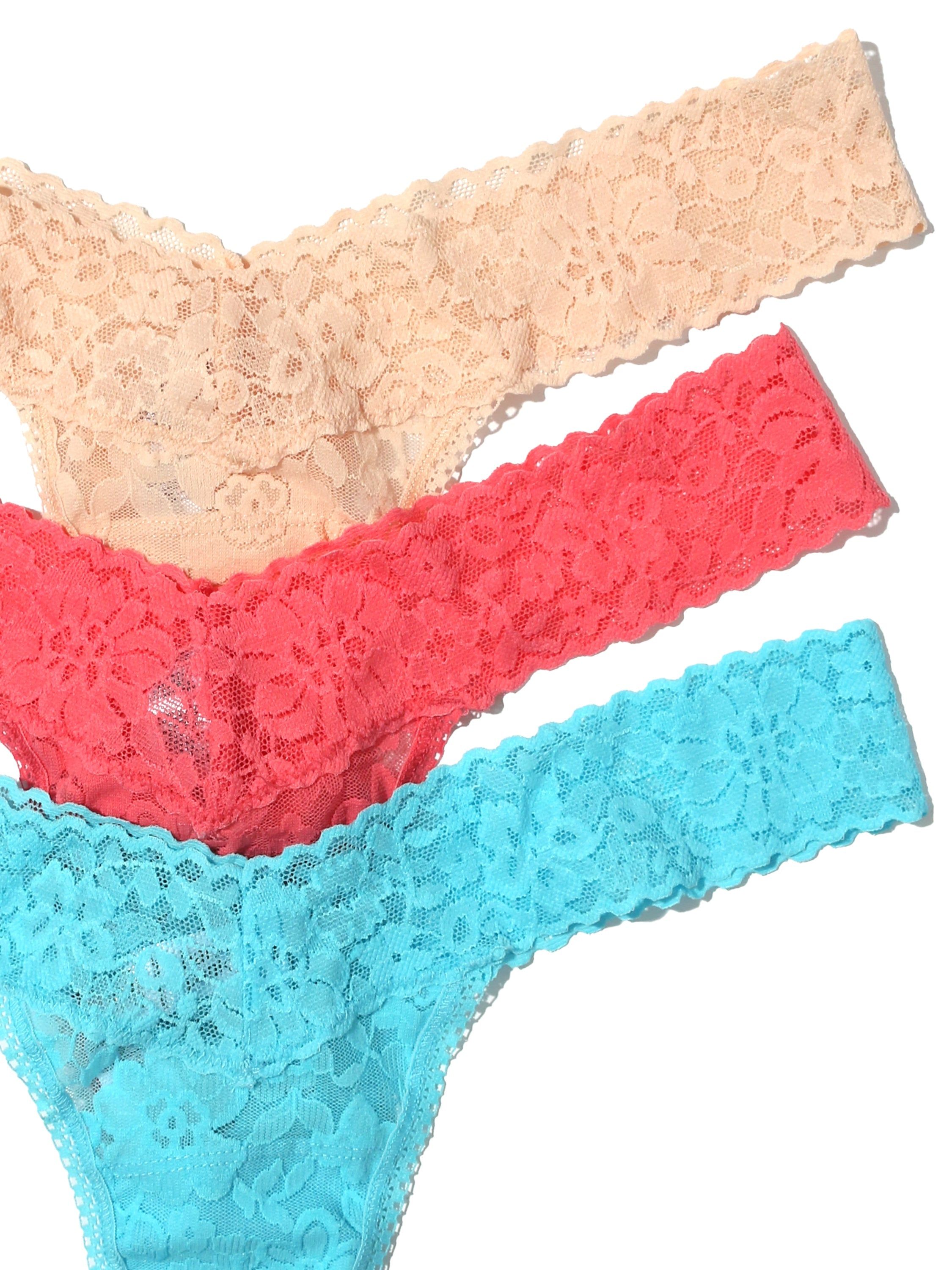 Daily Lace™ Low Rise Thong 3 Pack sold by Hanky Panky product image thumbnail 2