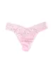 Plus Size Signature Lace® Original Rise Thong Bliss Pink sold by Hanky Panky