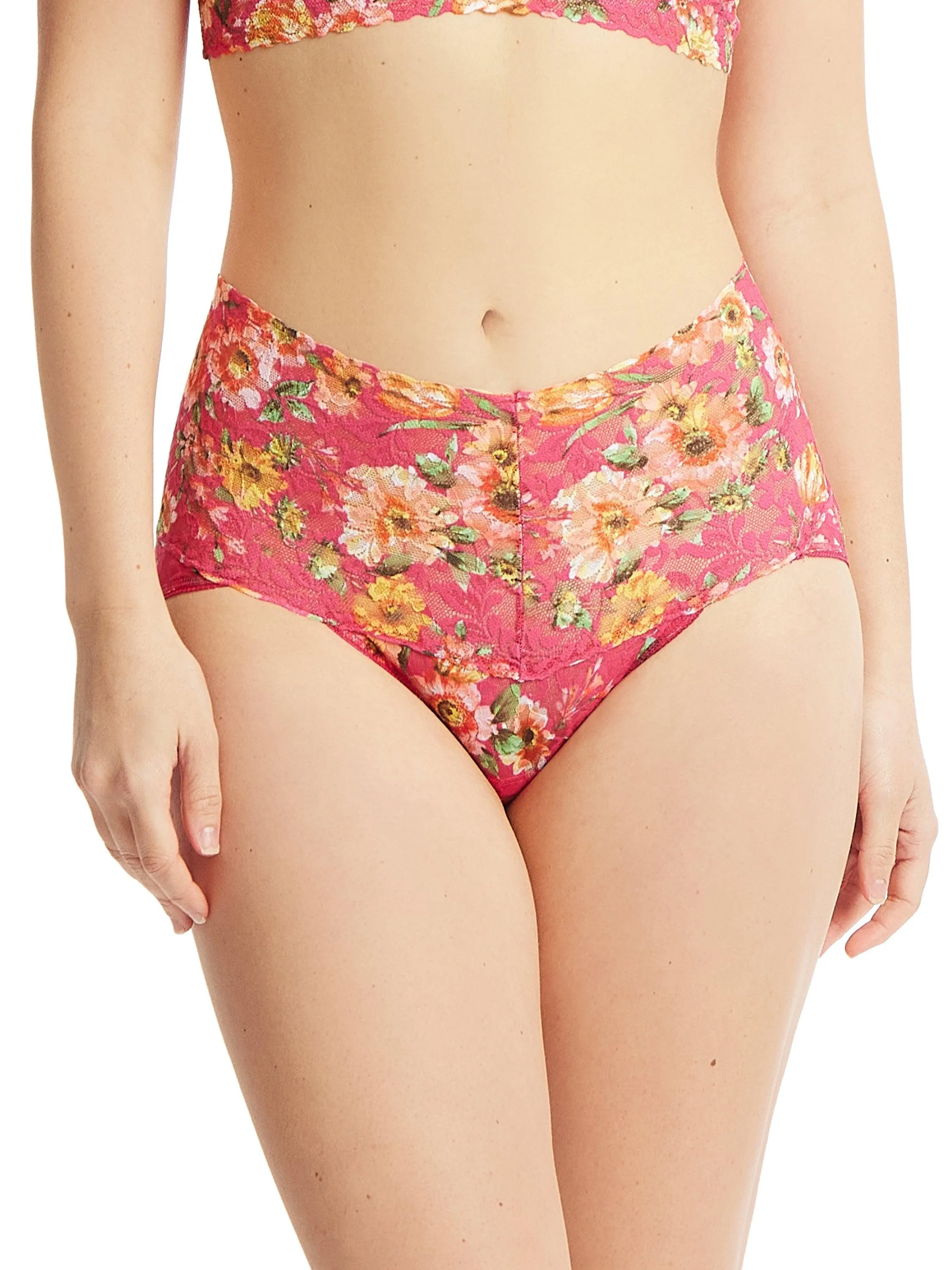 Printed Retro Lace V-Kini La Vida Loca Sale sold by Hanky Panky product image thumbnail 2