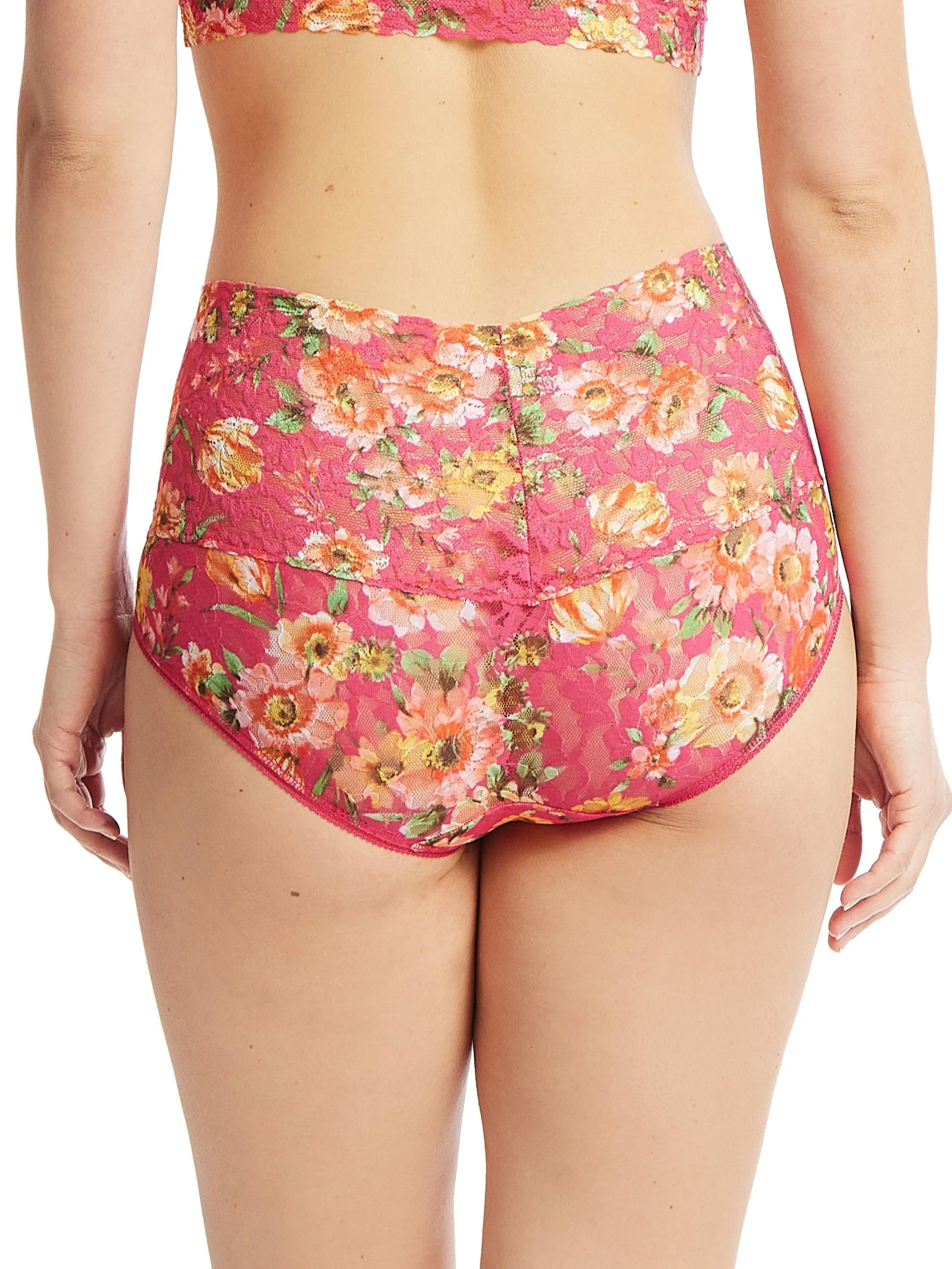 Printed Retro Lace V-Kini La Vida Loca Sale sold by Hanky Panky product image thumbnail 3