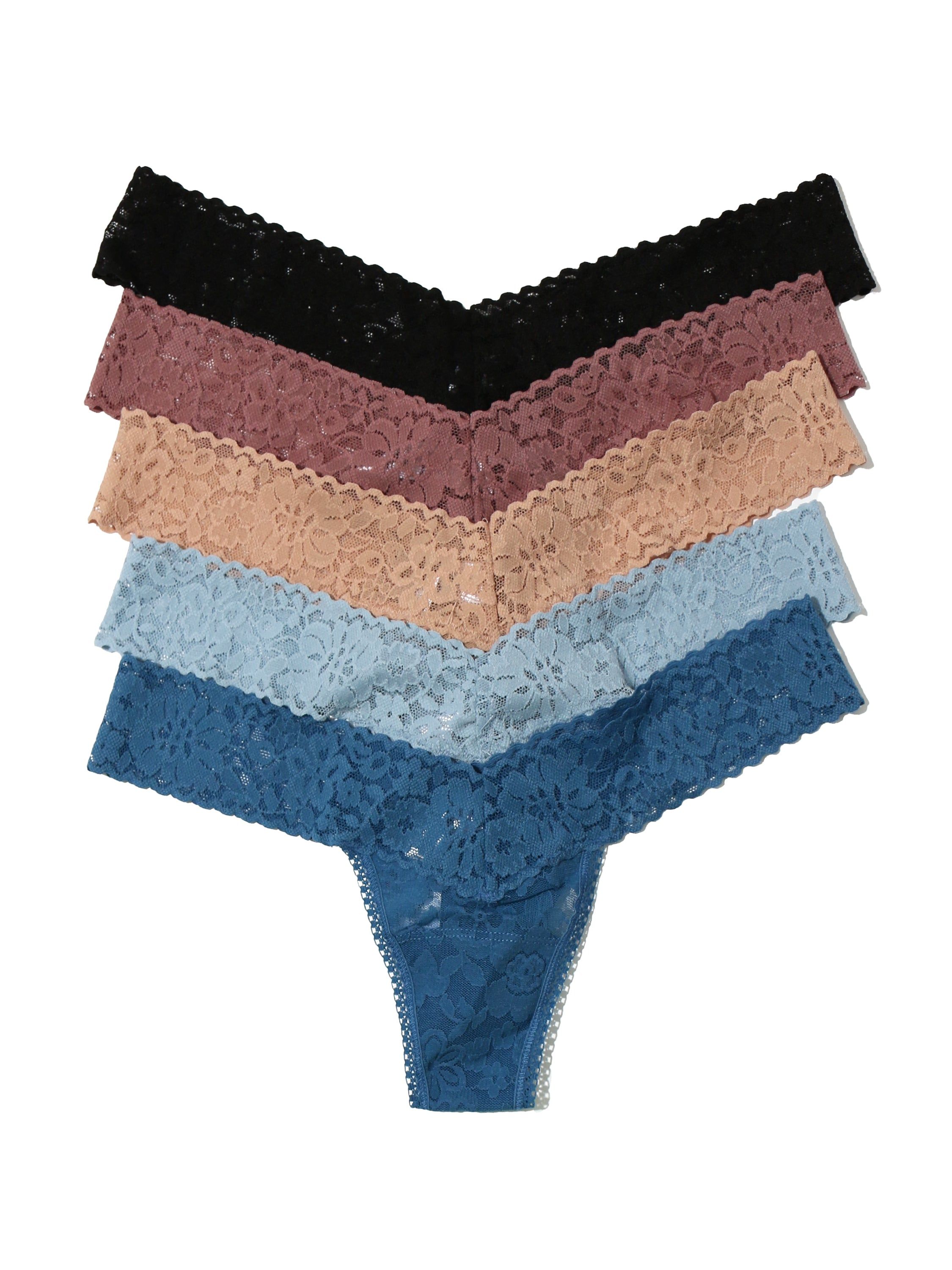 Daily Lace™ Low Rise Thong 5 Pack sold by Hanky Panky product image thumbnail 2