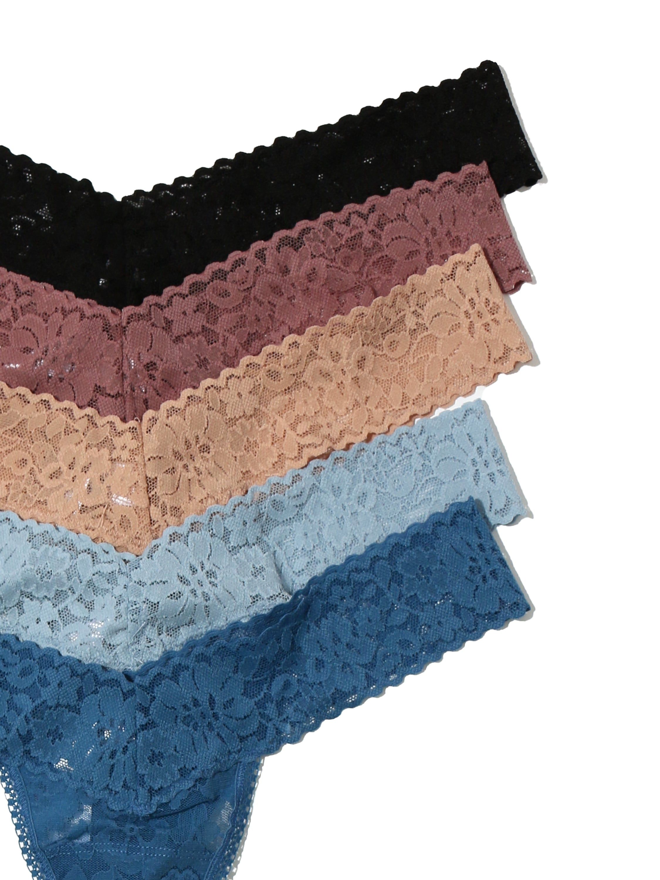 Daily Lace™ Low Rise Thong 5 Pack sold by Hanky Panky product image thumbnail 3