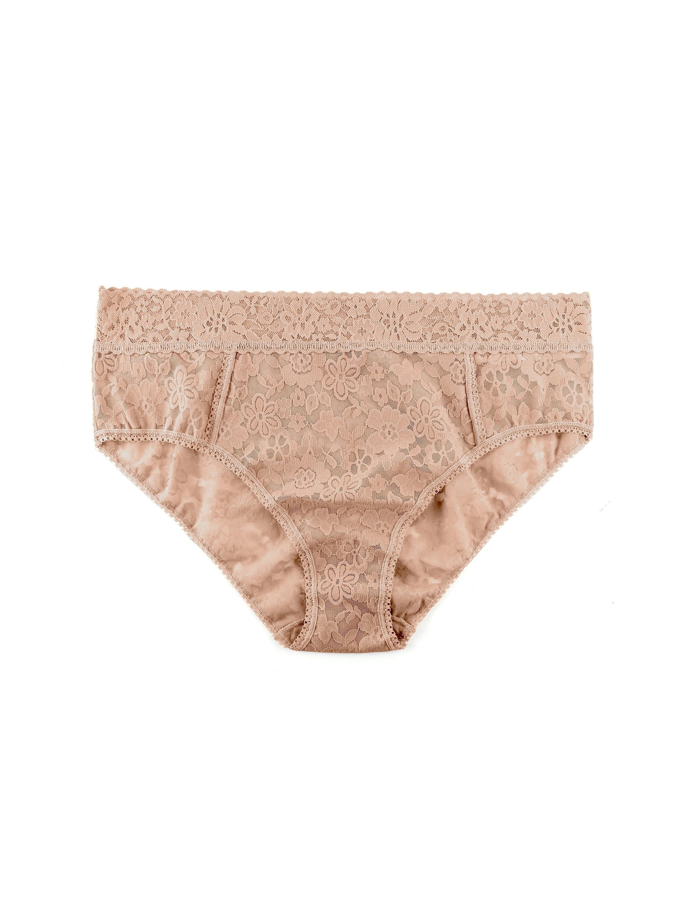 Plus Daily Lace™ Cheeky Brief Taupe Sale sold by Hanky Panky