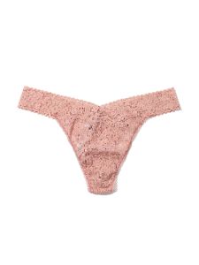 Plus Size Daily Lace™ Original Rise Thong Sale sold by Hanky Panky