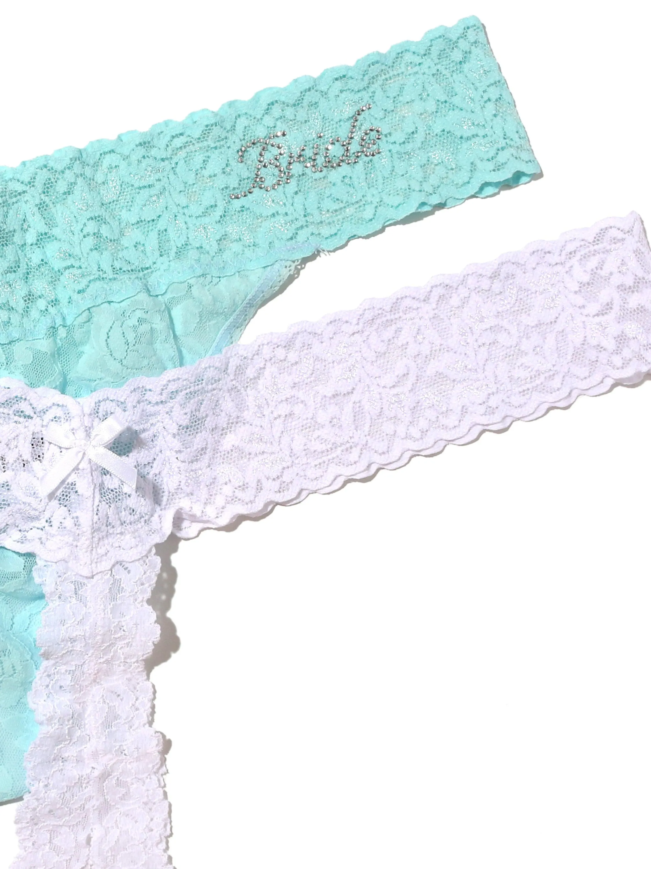 Plus Bridal Naughty and Nice Thong 2 Pack sold by Hanky Panky product image thumbnail 2