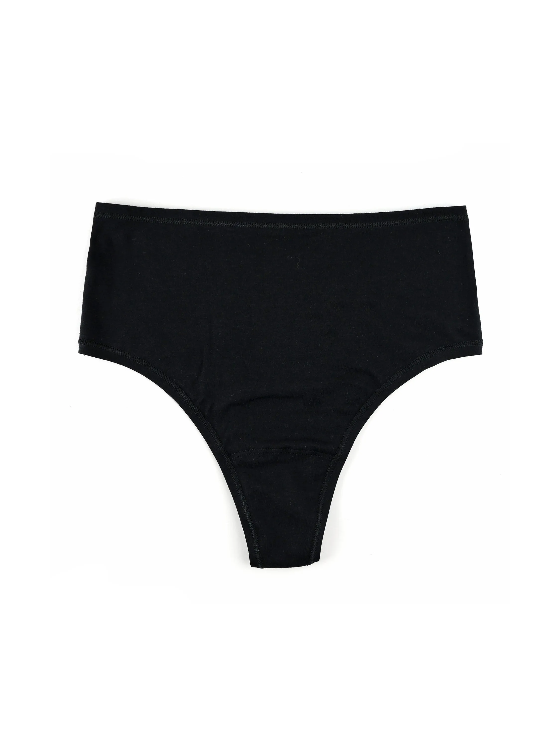 PlayStretch™ High Rise Thong Black sold by Hanky Panky product image thumbnail 3