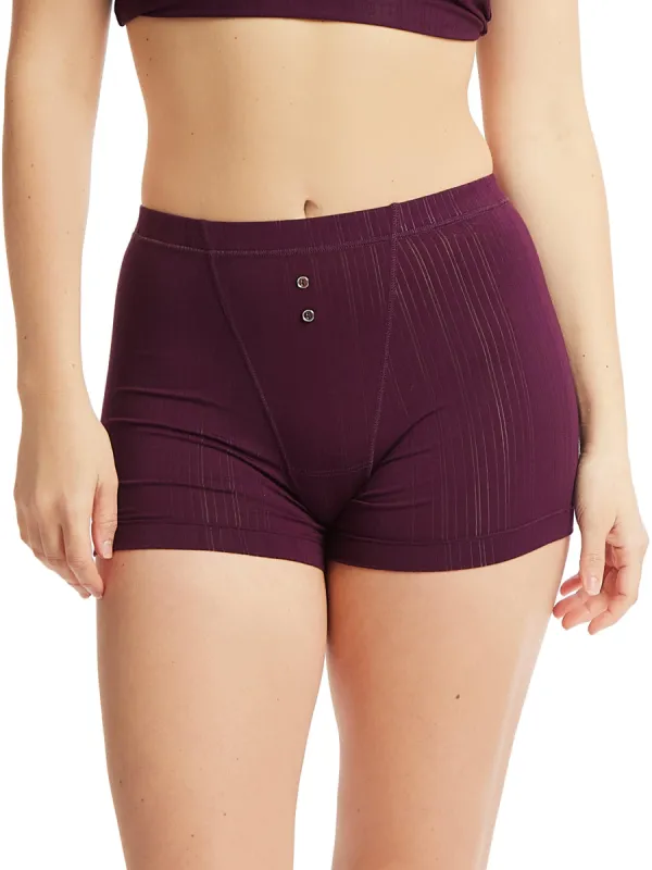 MellowLuxe™ Boxer Brief Dried Cherry Red Sale sold by Hanky Panky