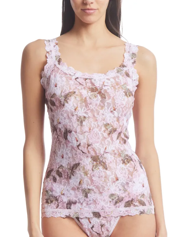 Printed Signature Lace Classic Cami Antique Lily Sale sold by Hanky Panky