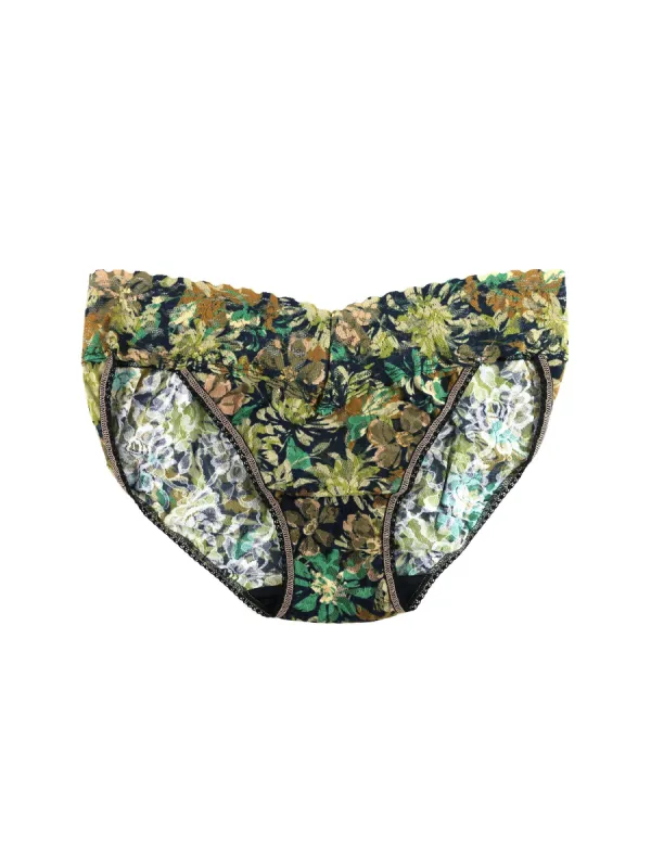 Printed Signature Lace V-Kini Exclusive Sale sold by Hanky Panky