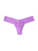 Signature Lace® Low Rise Thong Candied Violet Sale sold by Hanky Panky
