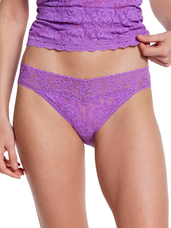 Signature Lace V-Kini Violet Haze Purple Sale sold by Hanky Panky