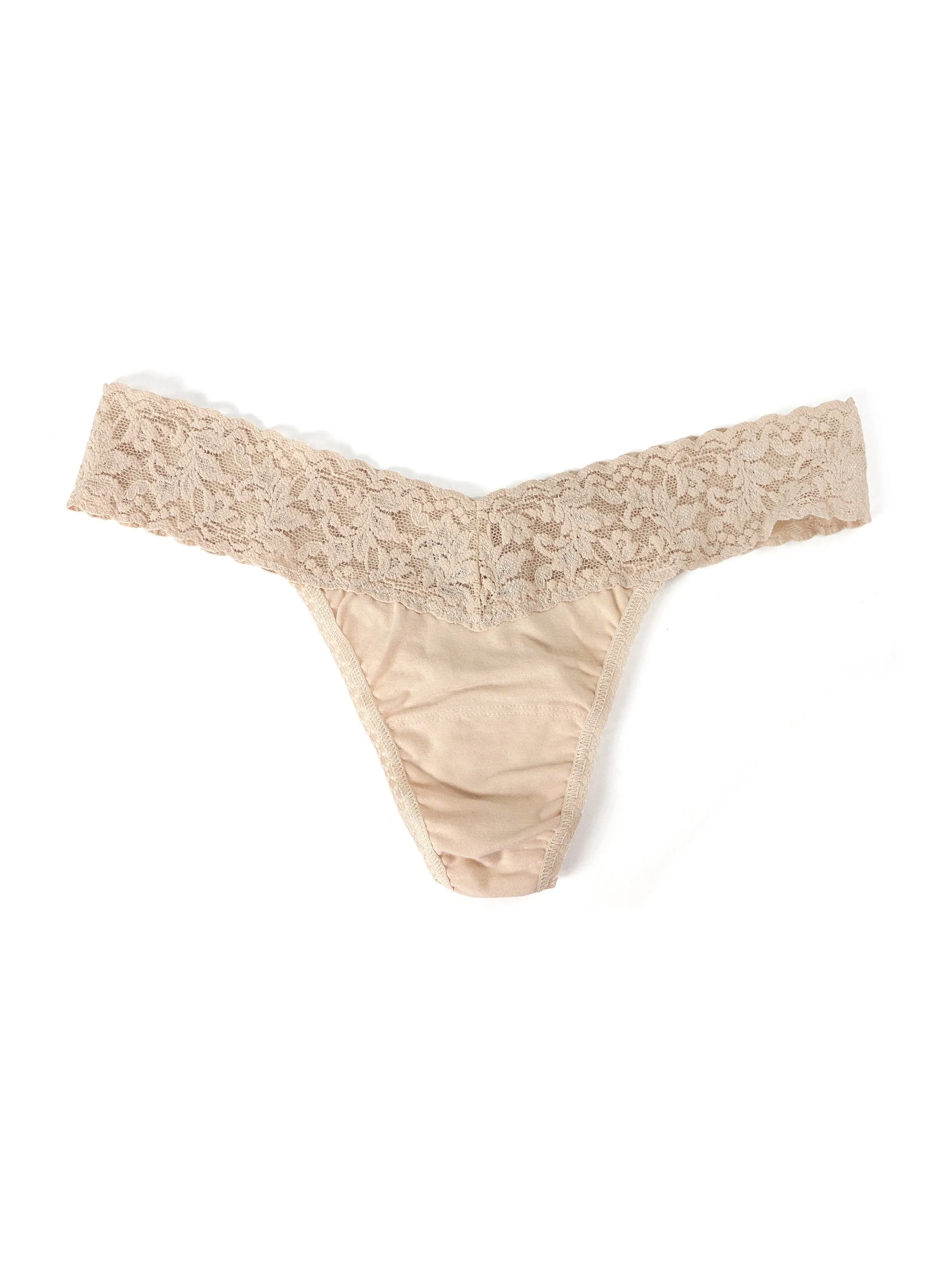 Supima® Cotton Low Rise Thong Chai sold by Hanky Panky product image thumbnail 2