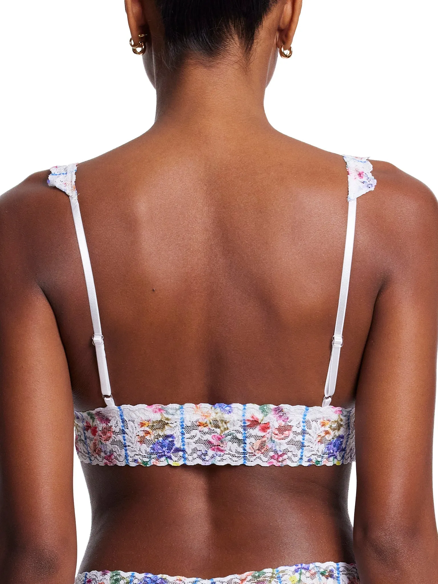 Supima® Cotton Printed Padded Bralette Flower Crown Sale sold by Hanky Panky product image thumbnail 3
