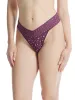 Cross-Dyed Leopard Original Rise Thong Black Tulip sold by Hanky Panky