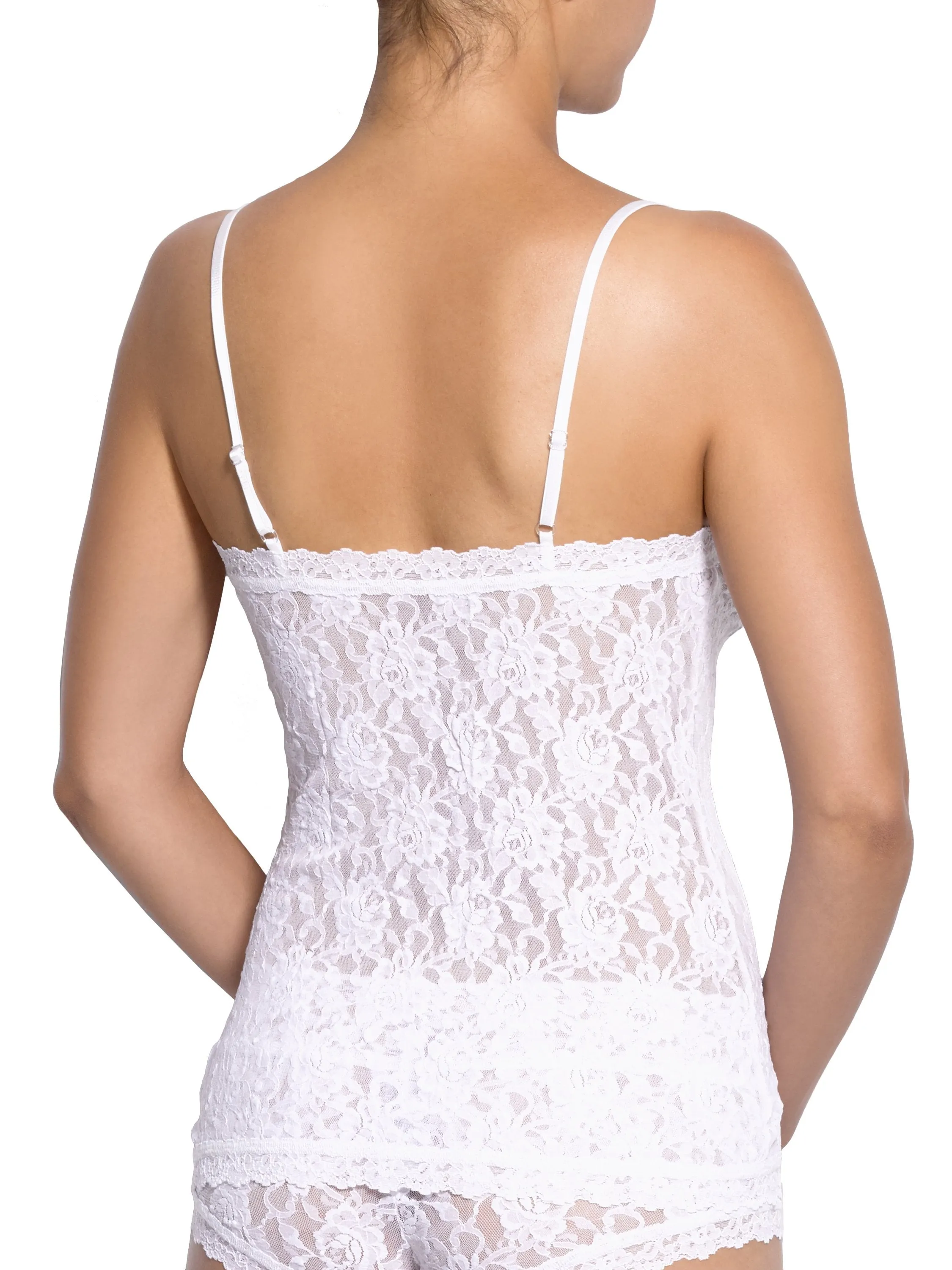Signature Lace® V-Front Cami White sold by Hanky Panky product image thumbnail 3