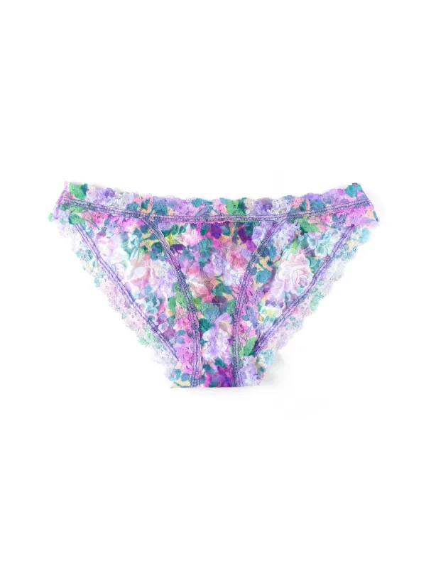 Printed Signature Lace Brazilian Bikini Sale sold by Hanky Panky