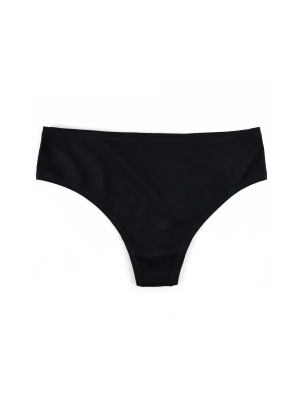 PlayStretch Natural Rise Thong sold by Hanky Panky