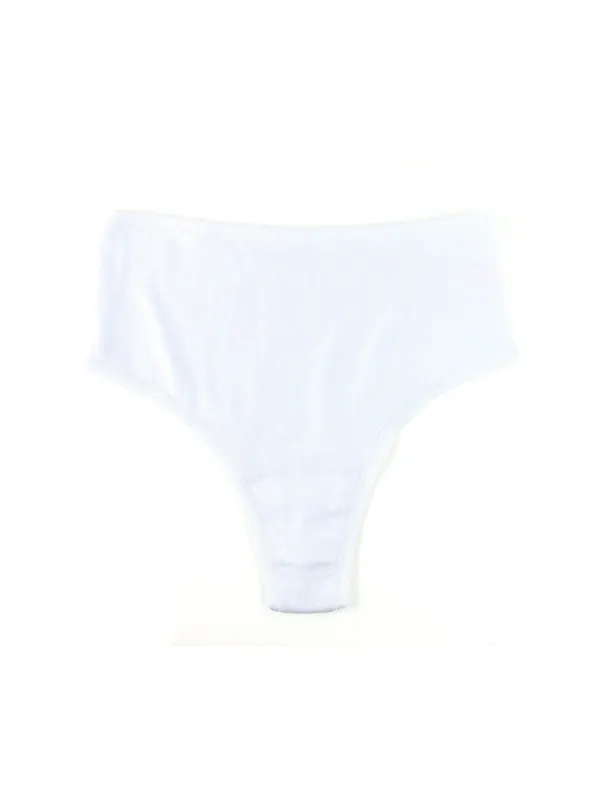 PlayStretch™ Hi-Rise Thong sold by Hanky Panky