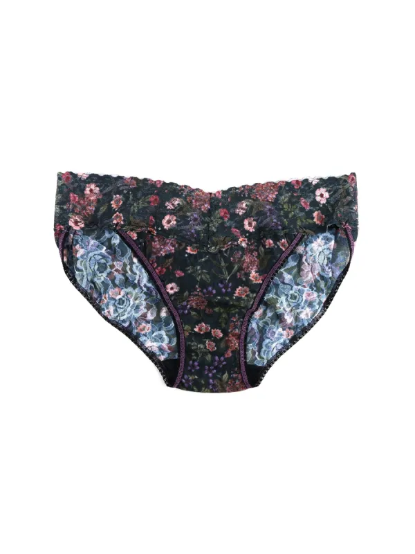 Printed Signature Lace V-Kini Myddelton Gardens Sale sold by Hanky Panky