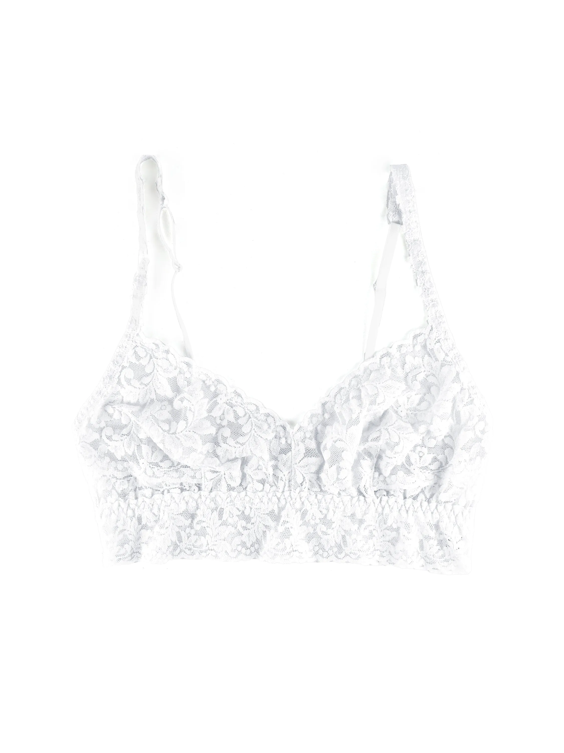 V-Neck Retro Lace Bralette White Sale sold by Hanky Panky product image thumbnail 3