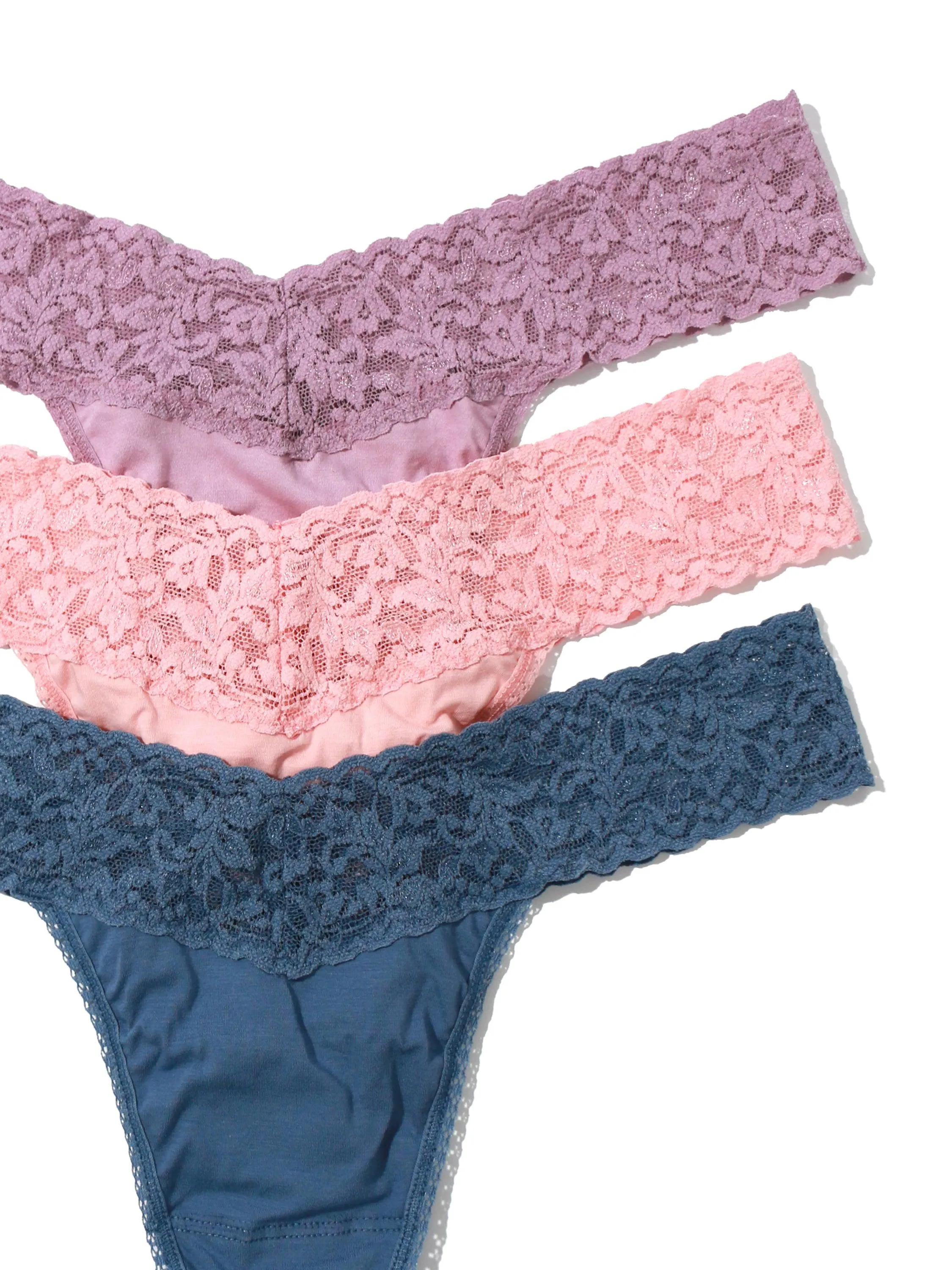 Holiday Cotton 3 Pack Low Rise Thongs sold by Hanky Panky product image thumbnail 2