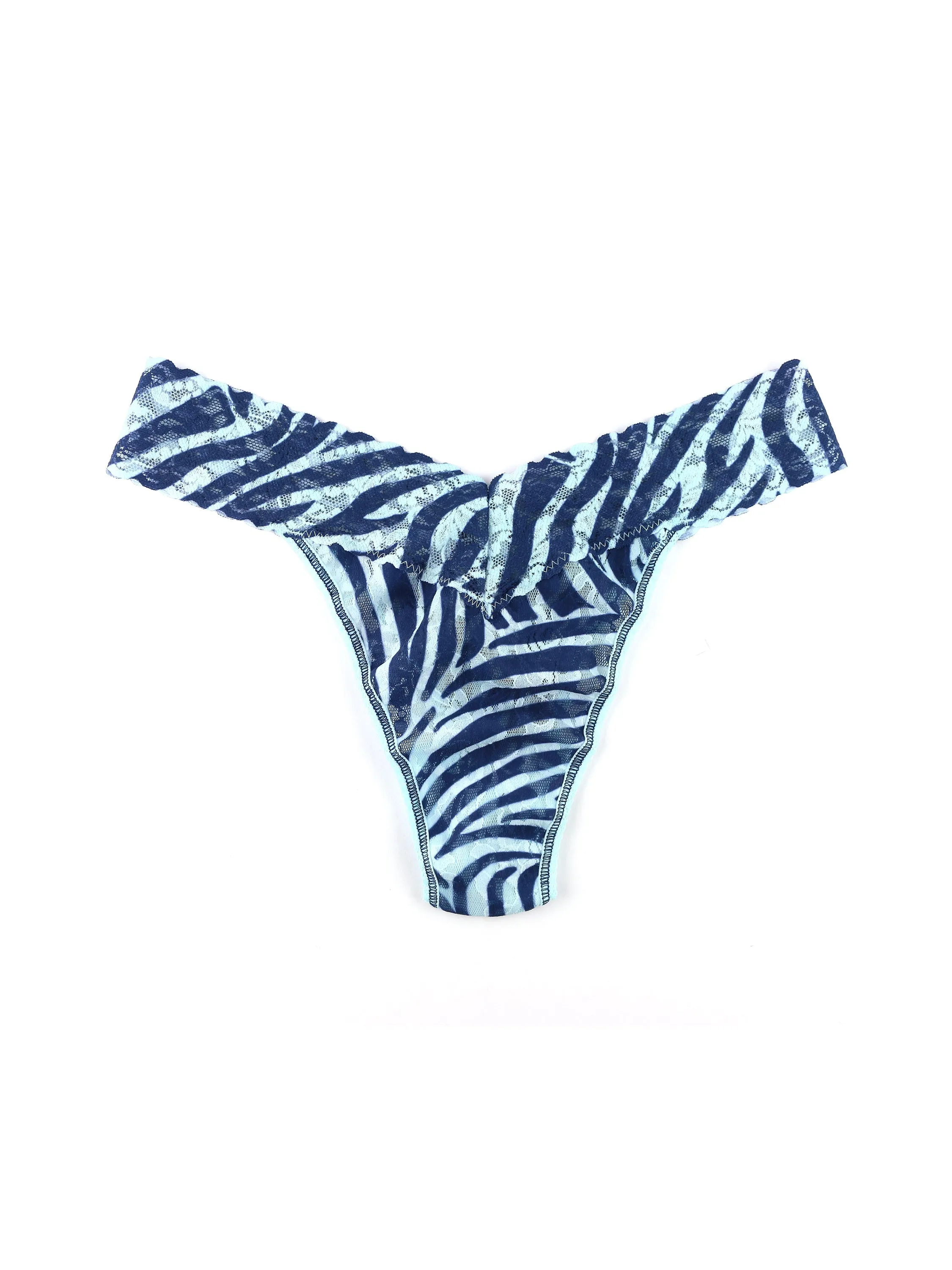 Printed Signature Lace Original Rise Thong Exclusive Safari Sale sold by Hanky Panky product image thumbnail 3
