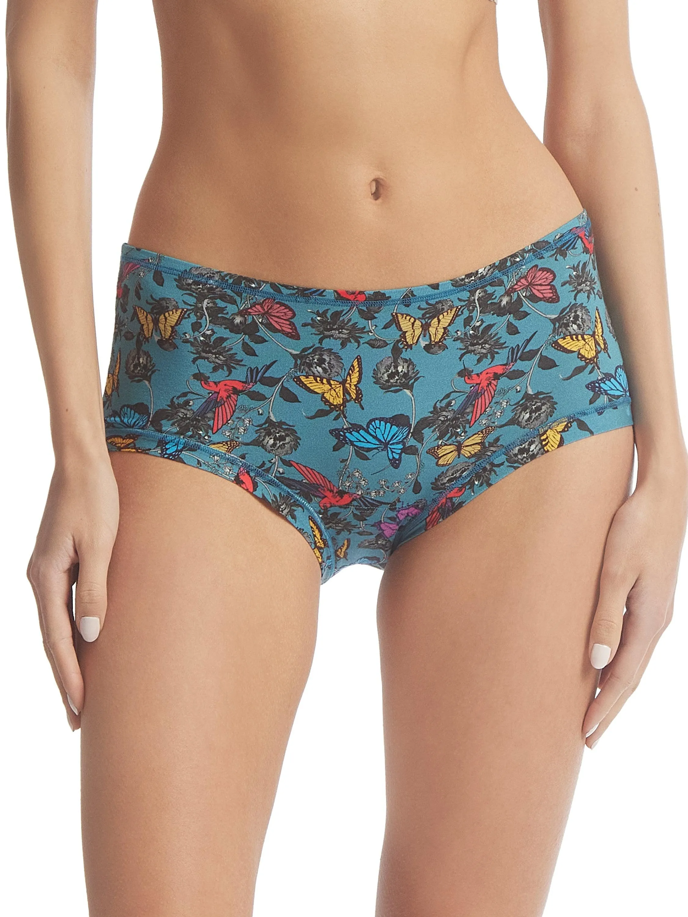 Printed PlayStretch™ Boyshort Wonderland sold by Hanky Panky product image thumbnail 3