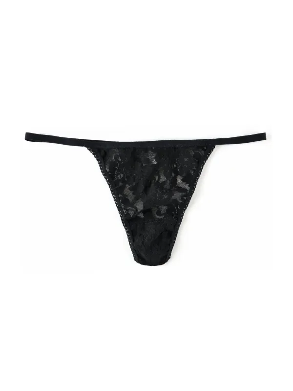 Signature Lace High Rise G-String sold by Hanky Panky