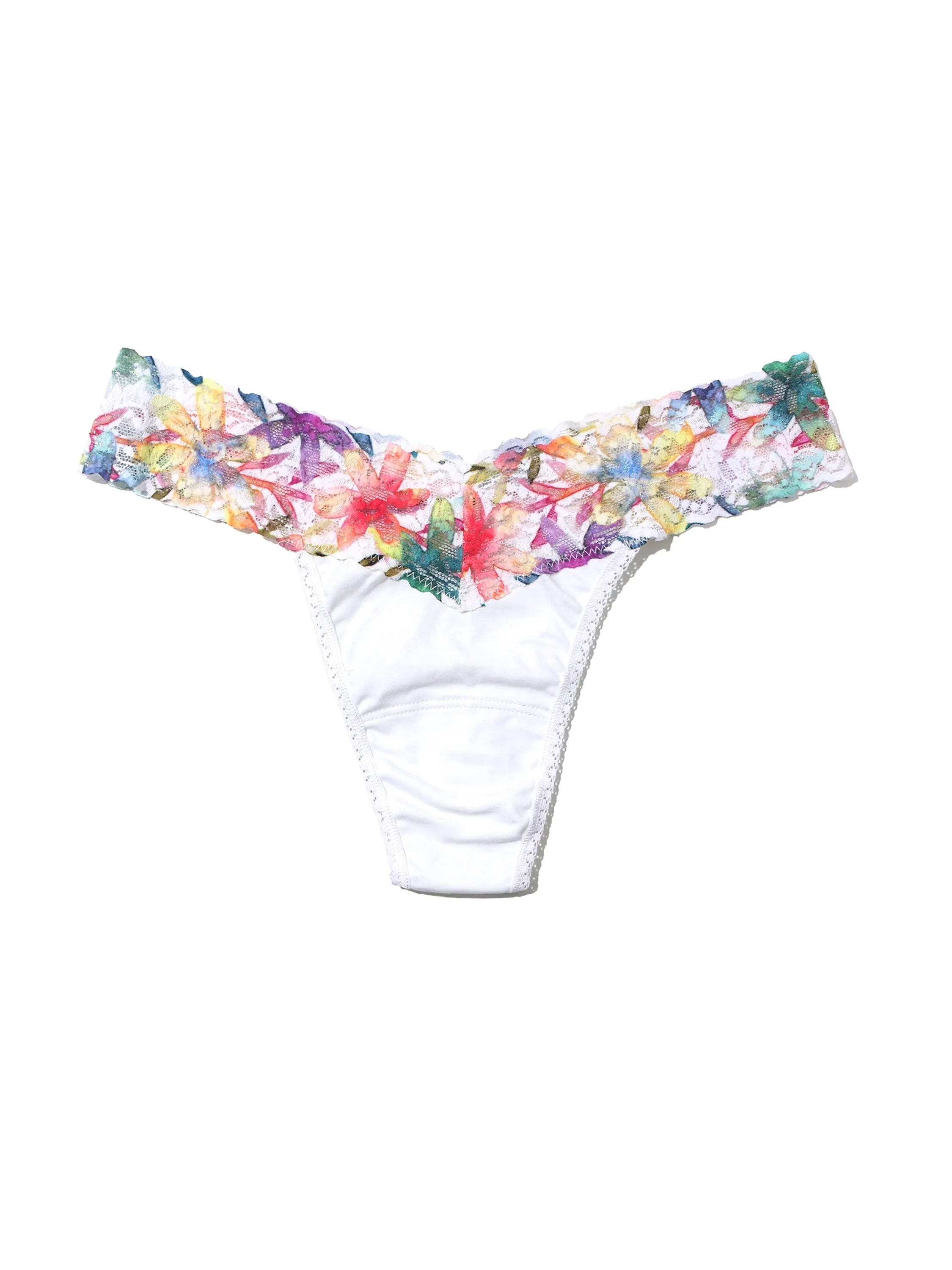 Supima Cotton Low Rise Thong Still Blooming Sale sold by Hanky Panky
